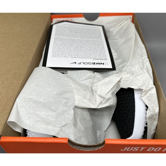 Nike Roshe G Black White‎ Golf Shoes CD6065 001 Men's Sz 8.5 / Women's Sz 10 - Picture 12 of 13